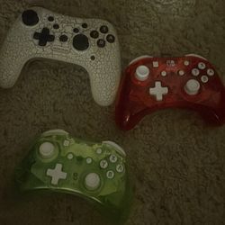 Nintendo switch controllers (broken/for parts)