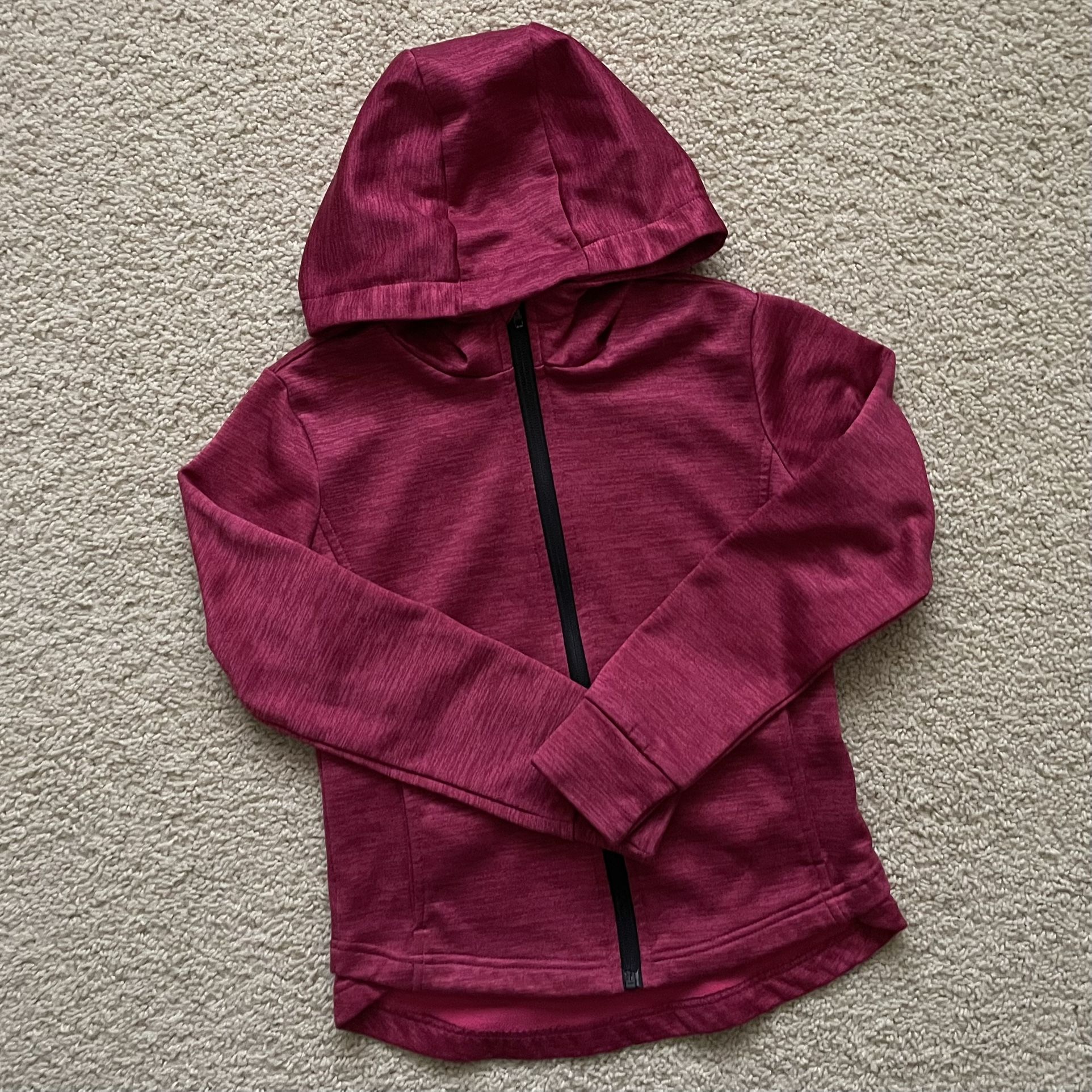 Z by Zella Girls’ Fleece Lined Athletic Jacket | Size Medium | Pink Heather