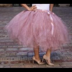 Dusty Rose Glitter Tutu 