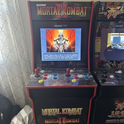 Mortal Kombat 2 Arcade Cabinet 