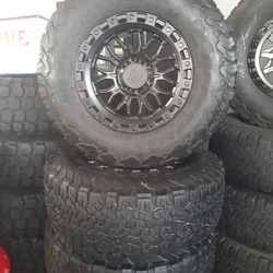 Bendo Rines Nuevos Con Llantas Usados 28570R17 Para Toyota Tacoma Chevy Silverado 