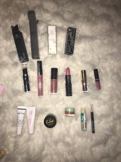 Lipgloss , lipsticks , lip balm