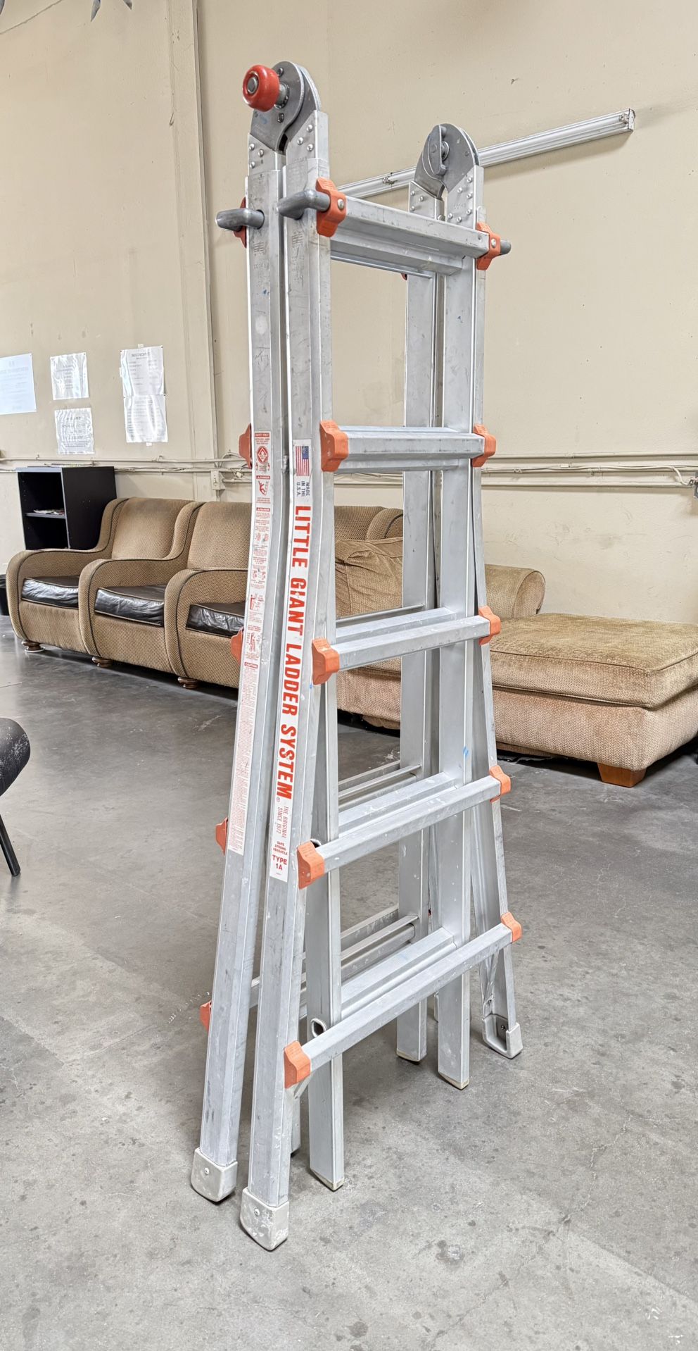 Ladder 5 To 22 Feet Little Giant Multiposition 