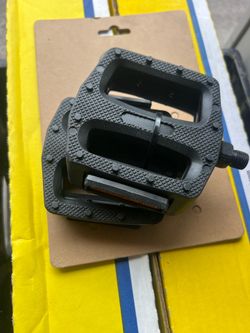 Bicycle pedals black