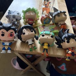 Funko Pop Collection. Dragon Ball And Halo.
