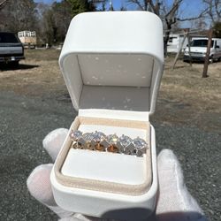 VVS Moissanite Studs Set In 14K Gold