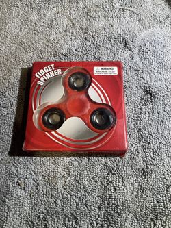 Red Fidget Spinner - By Island Dogs - Still In Package