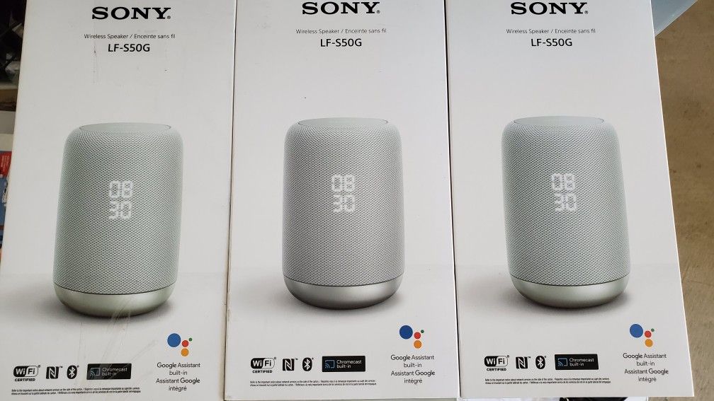 Sony Google assistant Bluetooth speaker