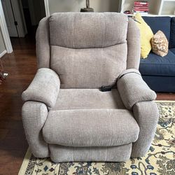 Heated reclining massage chair