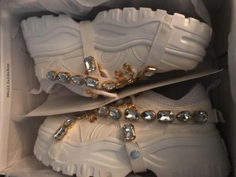 Gg chunk heel sneakers