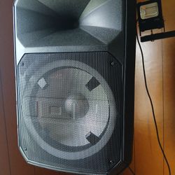 Ion 12inch 500 Watt Speakers With Stands And Party Lights