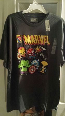 Super hero men's shirt xl