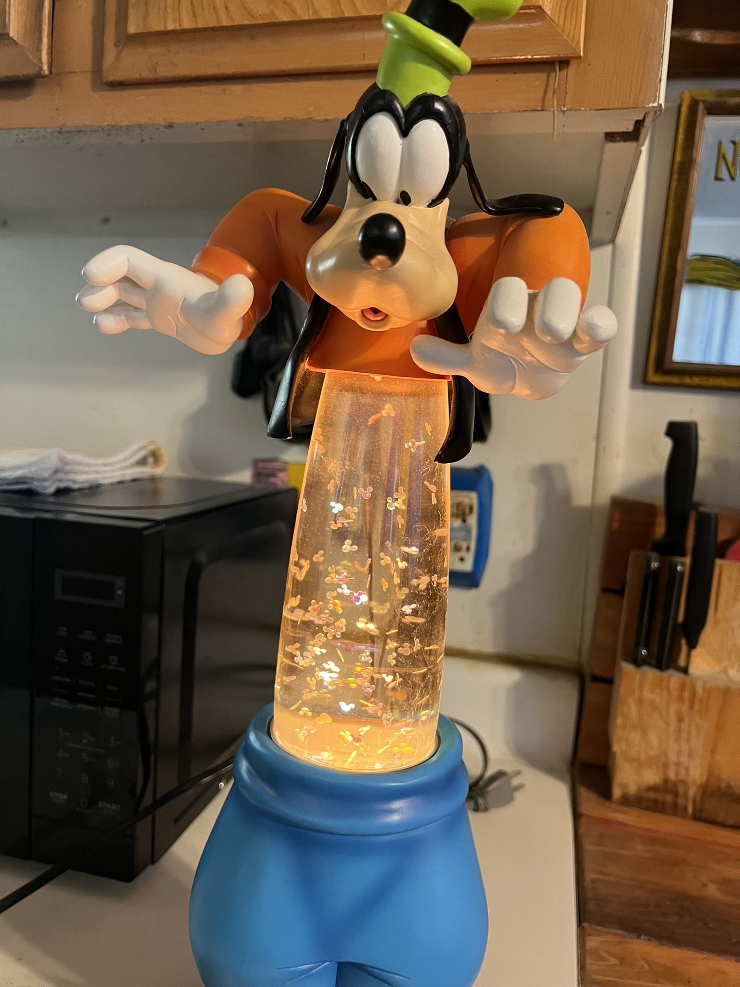 DISNEY “GOOFY LAVA LAMP”Vintage Collectible Works