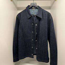 Homme Button-Up Denim Jacket