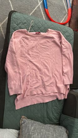 XL RED knit women sweater