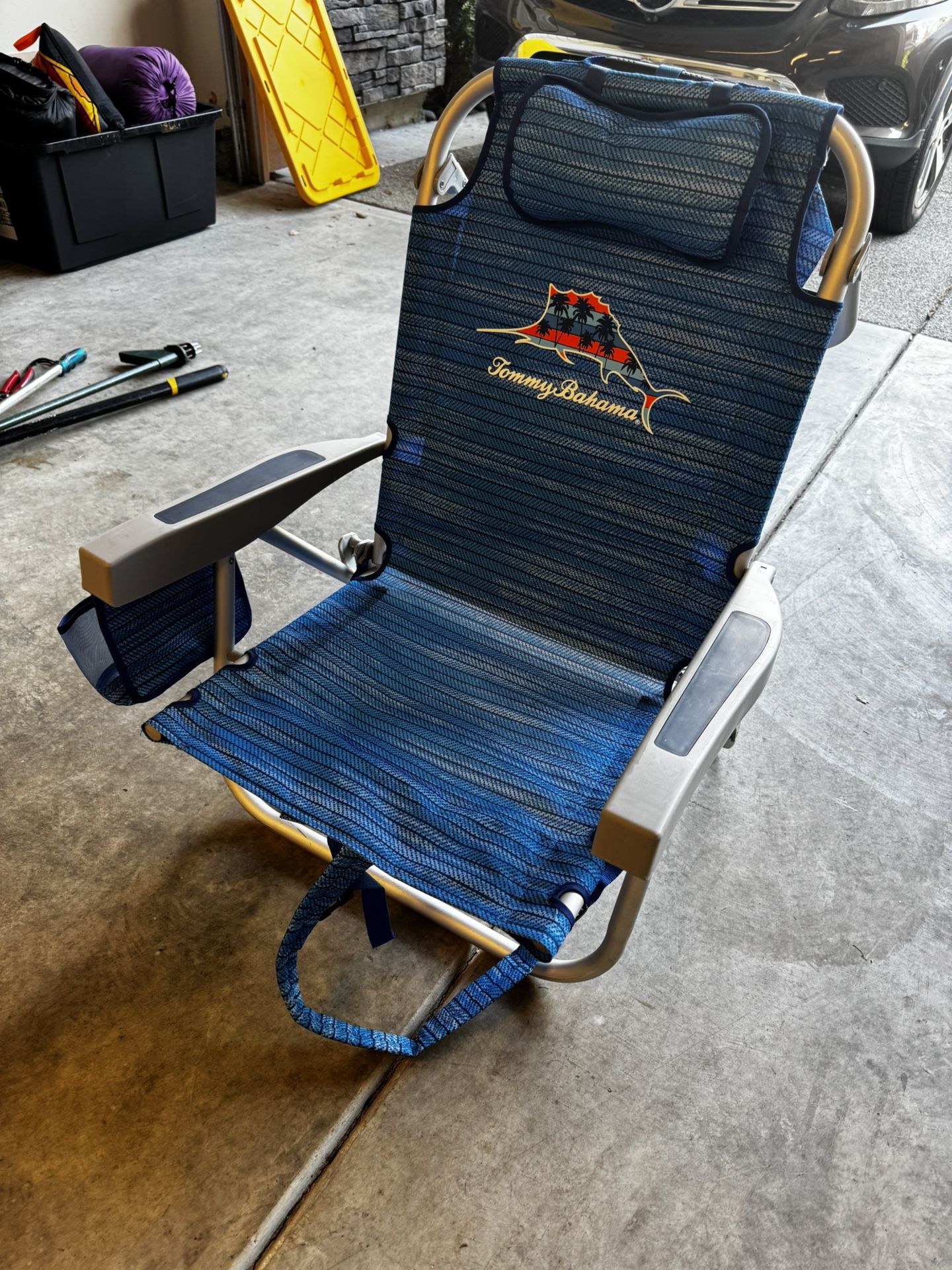 Tommy Bahama Backpack Chairs (selling as a pair)
