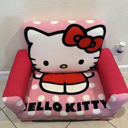 Hello Kitty Pink Plush Couch/Sofa/Chair for Kids