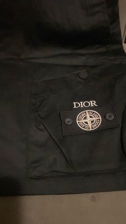 Dior x Stone Island Black Shorts