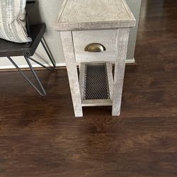 Rustic End Table