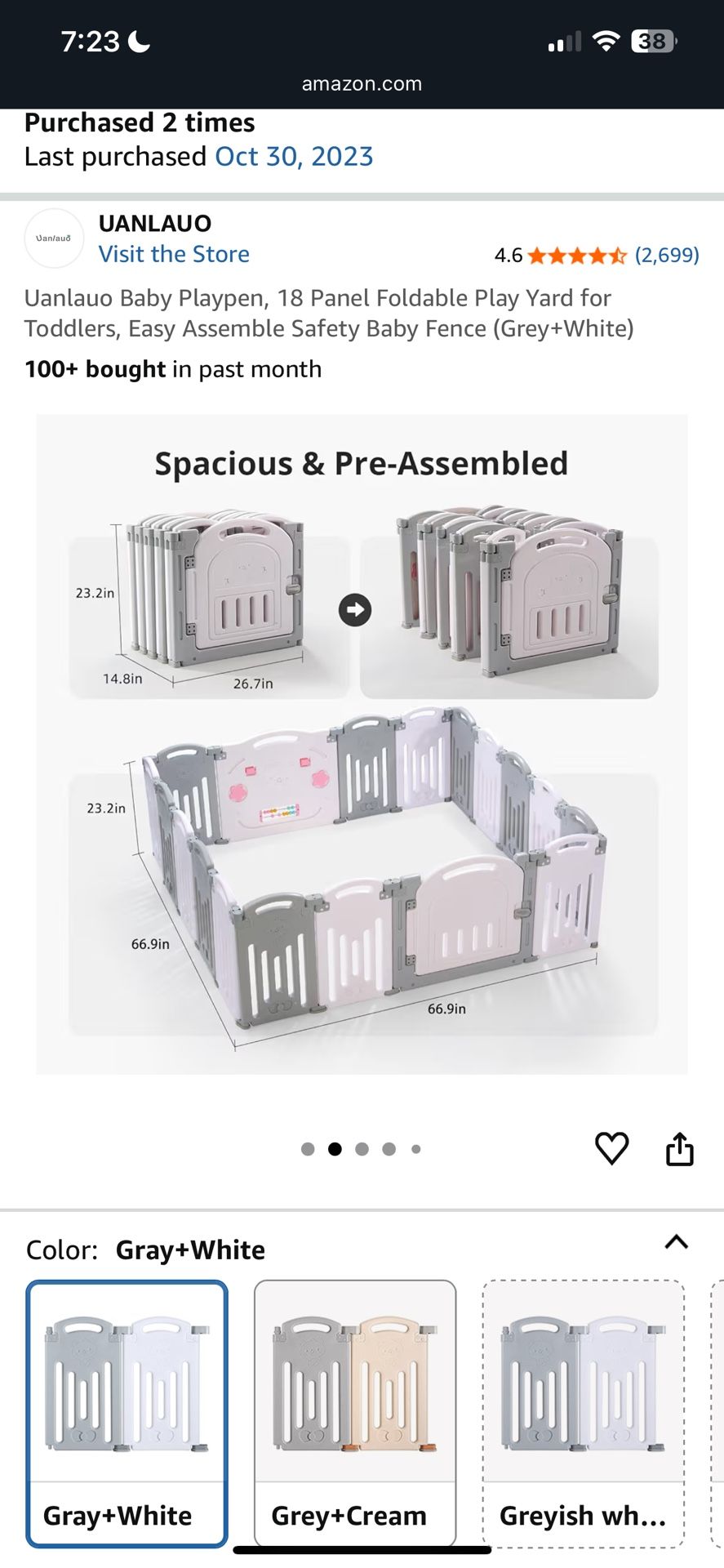 Baby Playpen, Play Yard, Baby Gate