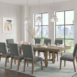  9-piece Dining Table Set