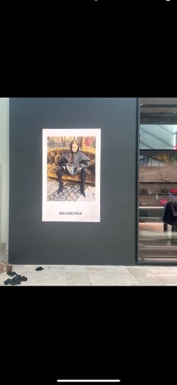 Balenciaga Fabric sign