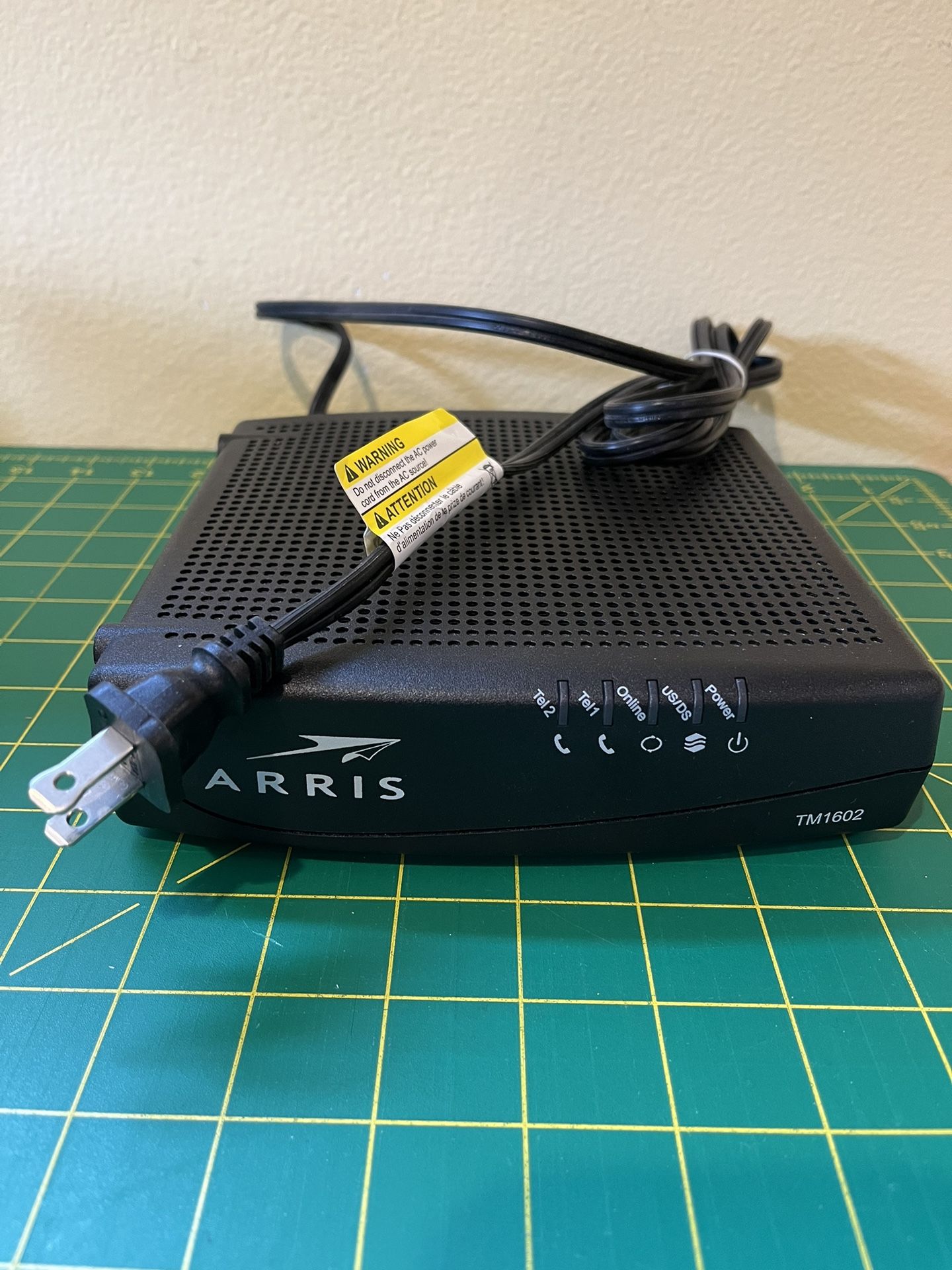 Arris Modem Lights Tm1602a Shelly Lighting
