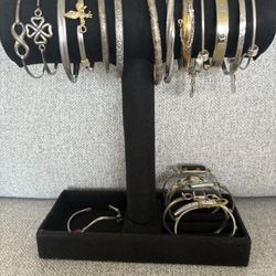Sterling Silver Bracelets/bangles - $15 Each