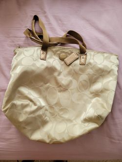 Coach Tote Bag Beige