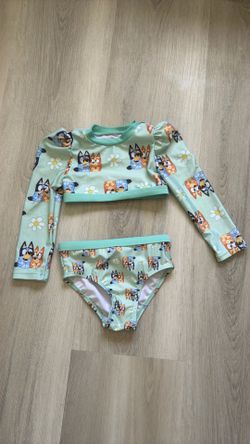 Bluey toddler girl swim suit!