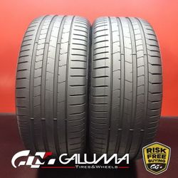 Set of 2 Tires LikeNEW Pirelli P Zero PZ4 Run Flat R21 275/40/21 #85805