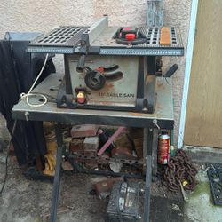 10 Inch Table Saw By Central Machinery