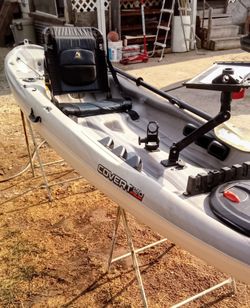 Pelican Covert 120 Fishing Kayak with Upgrades
