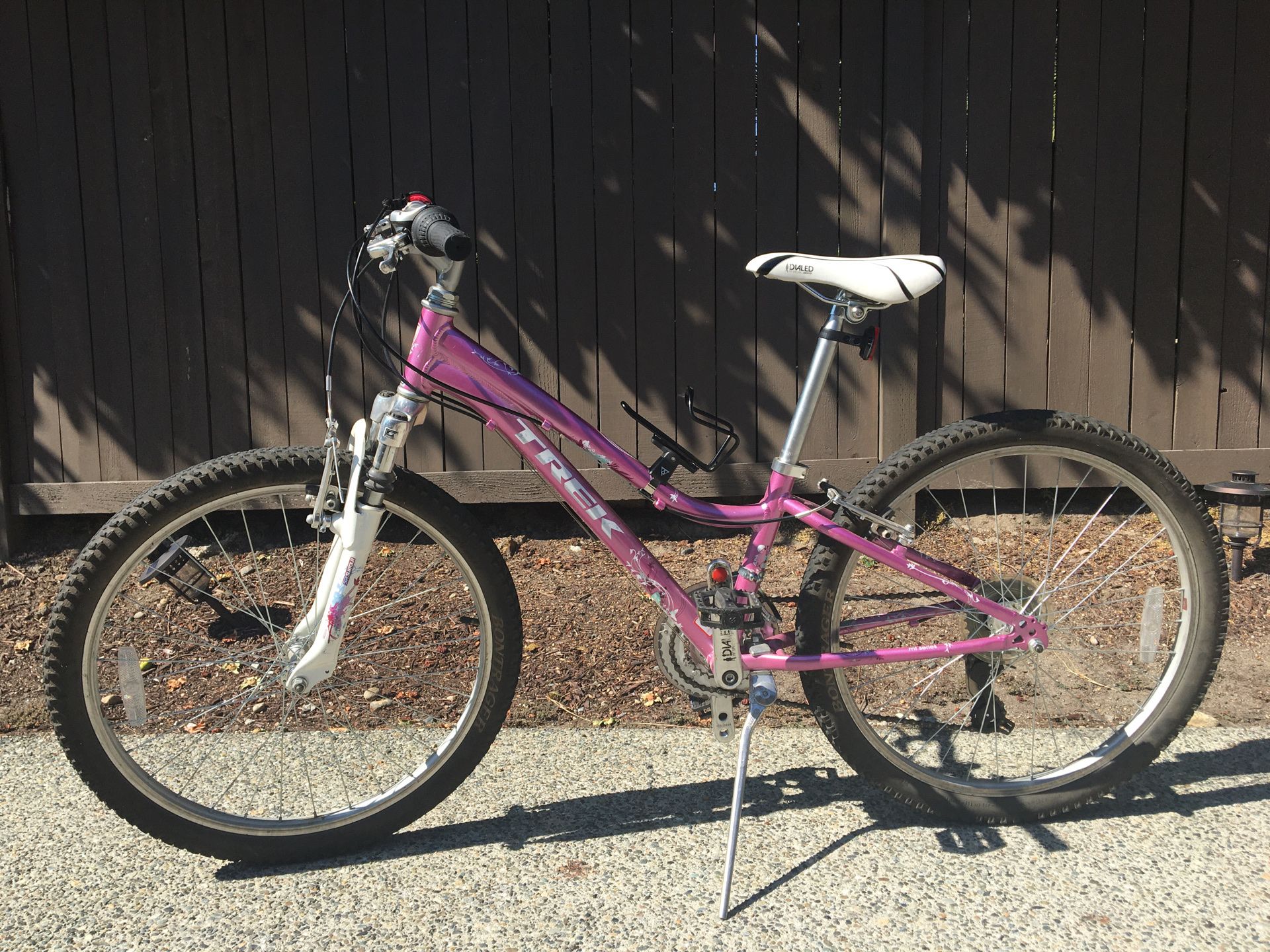 Purple Girls Trek Bike