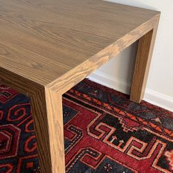 Postmodern Coffee Table Side Table Wood Grain Laminate