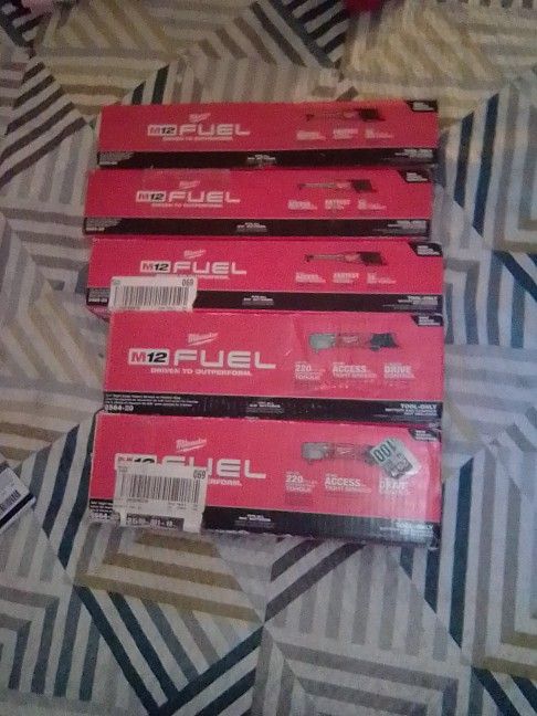 Brand New Milwaukee Fuel M12 Lot For Sale 