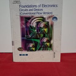 Foundations Of Electronics Circuts And Devices Conventional Flow