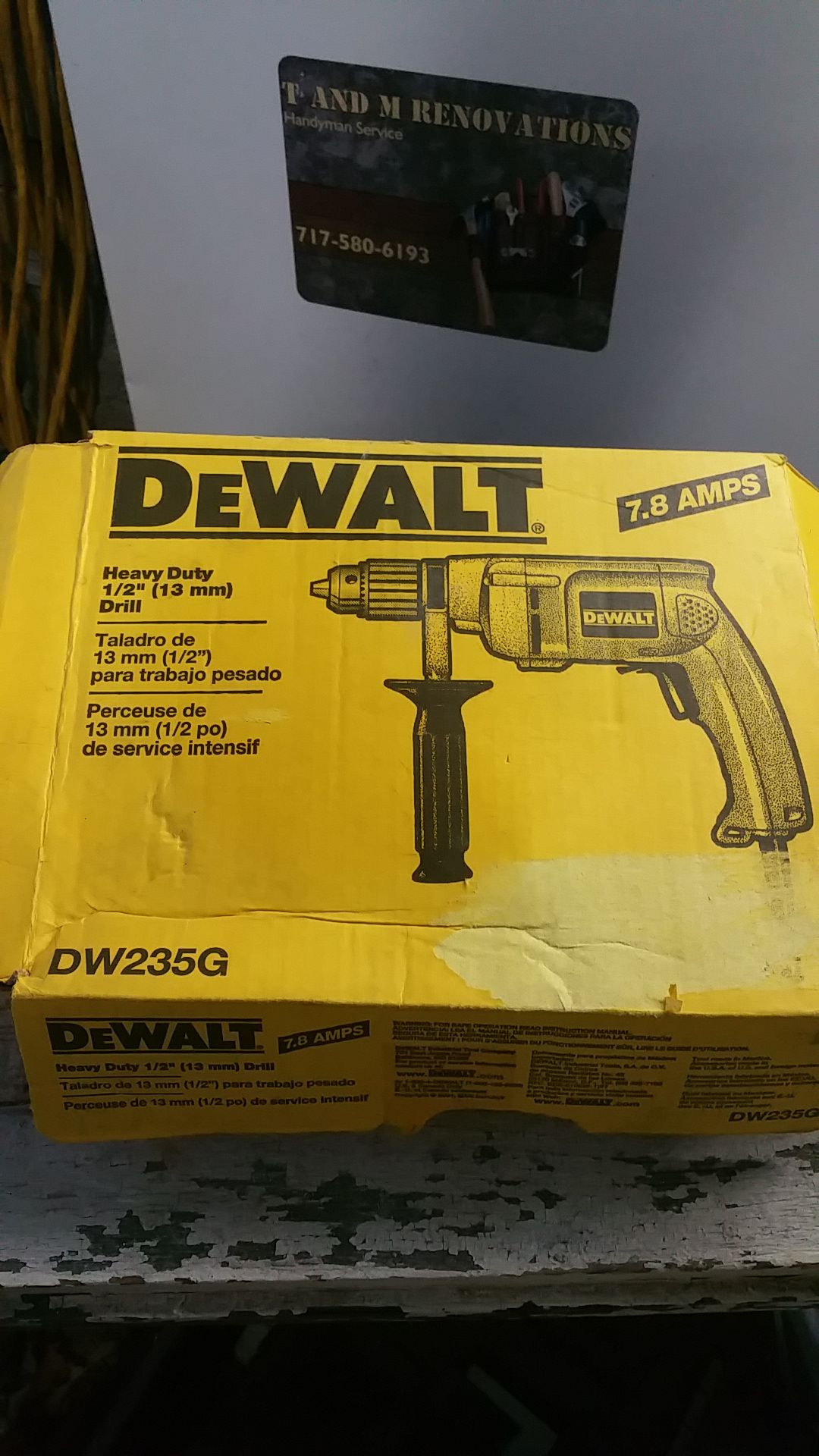 New dewalt drill