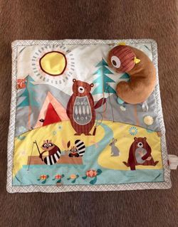 Skip hop baby play mat tummy time activity mat with pillow