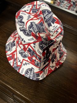 Pabst Blue Ribbon Bucket Hat 