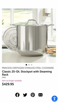 25 Qt stockpot