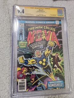 Nova #1 CGC 9.4 Signed