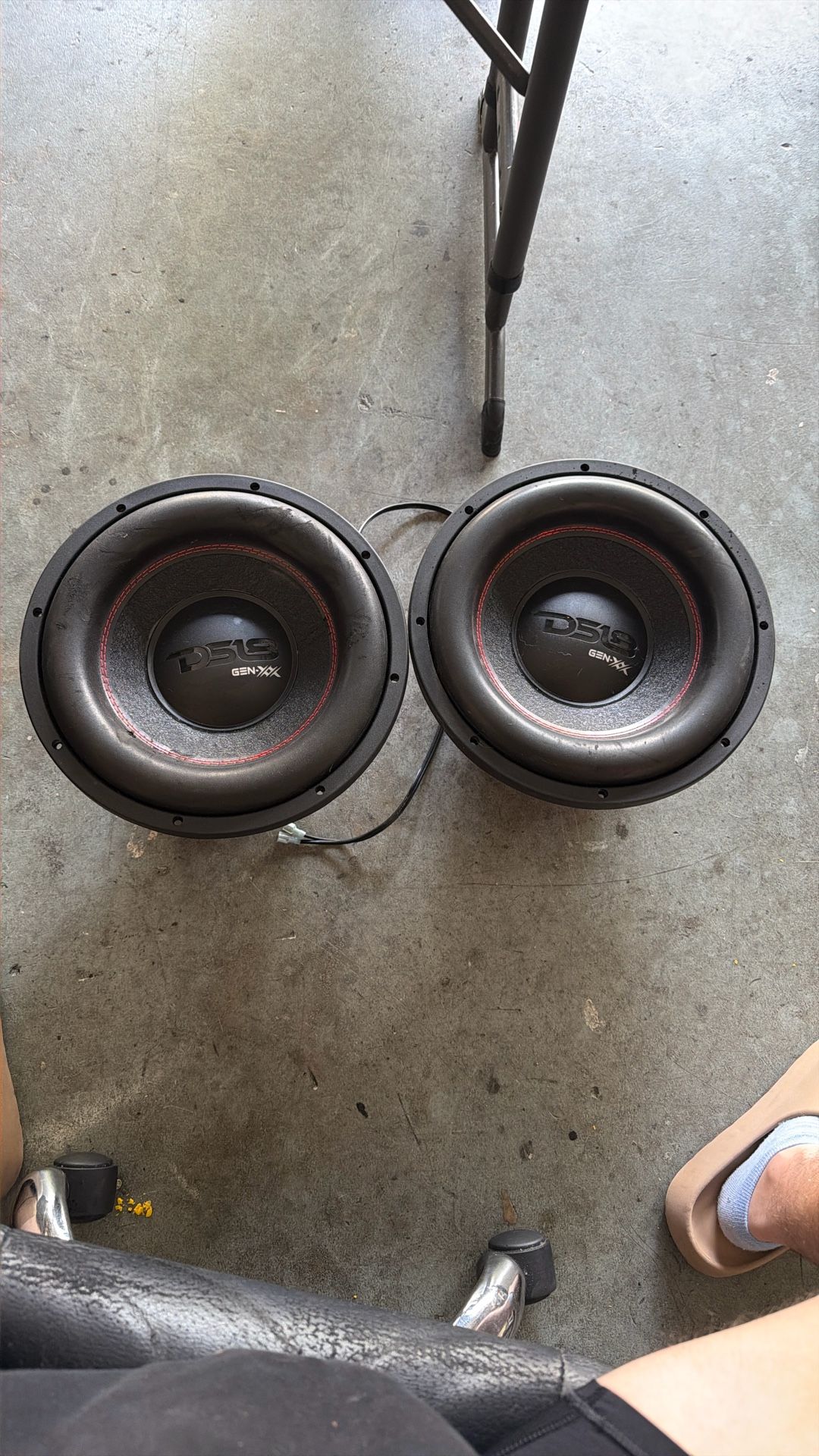 DS18 Gen XX 12” Subwoofer Speaker (x2)