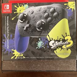 Splatoon 3 Nintendo Switch Pro Controller