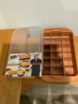 Copper Chef Perfect Bake Segmented Pan Every Piece is an Edge Piece