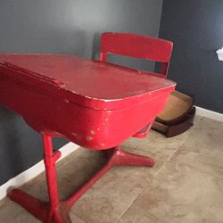 Vintage School Desk “fully Working or Collective”