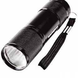 Black Aluminum Mini LED Flashlight (3 1/2")
