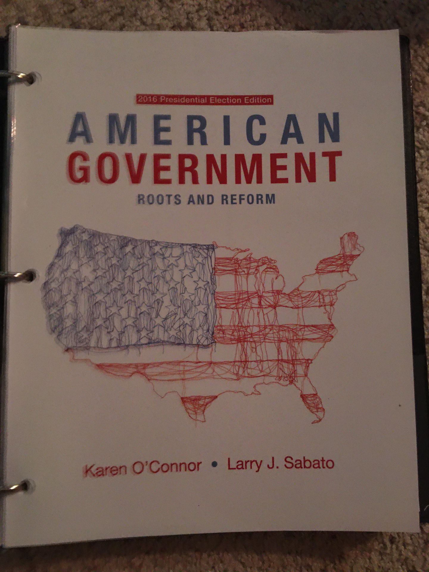 American government textbook loose leaf