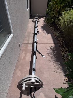 Pool solar cover roller.  Free