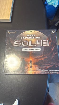 Mars Expedition: Sol 43 — Logic Board Game (Queensell) — NEW/SEALED